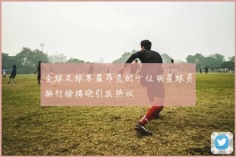 全球足球界最昂贵的十位明星球员排行榜揭晓引发热议